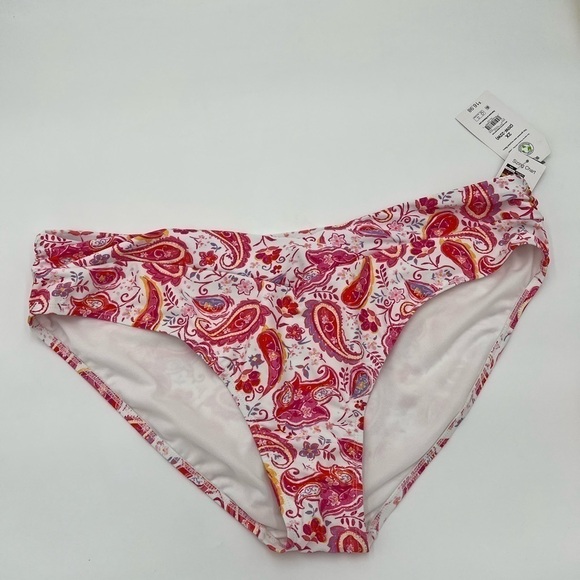 Time and Tru Women's Mid Rise V Bikini Swim Bottoms - Picture 1 of 8